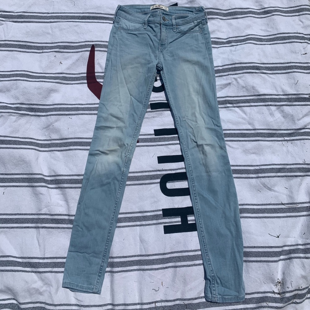 Hollister jeans and flannel
